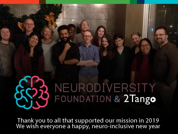 Team of 2019 of the Neurodiversity Foundation and 2Tango