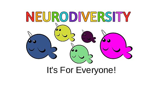 neurodiversity pride day narwhals neurodivergent original by ed wiley library