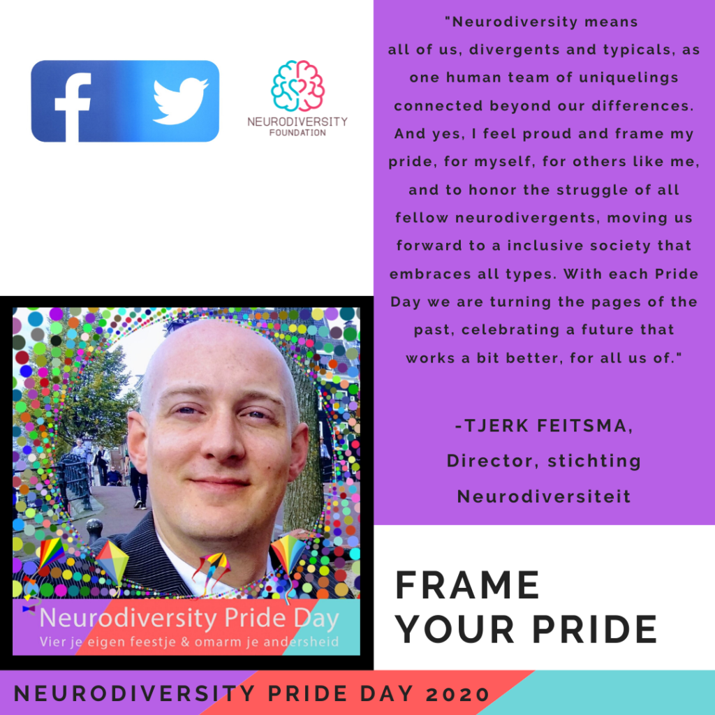 Neurodiversity Pride Day 2020 - Tjerk Feitsma