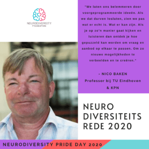 Neurodiversity Pride Day 2020 - Nico Baken