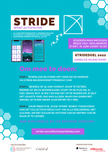 Neurodiversity Pride Day Posters 2022 First Stride